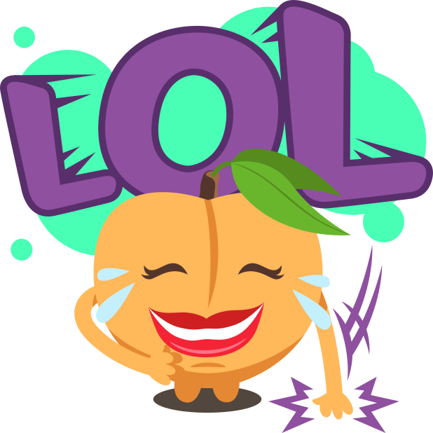 A Peach Life: Emoji inspired stickers by EmojiOne messages sticker-5