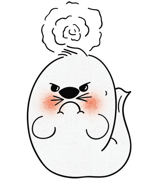 Hoover the Seal messages sticker-4