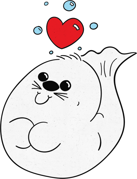Hoover the Seal messages sticker-0