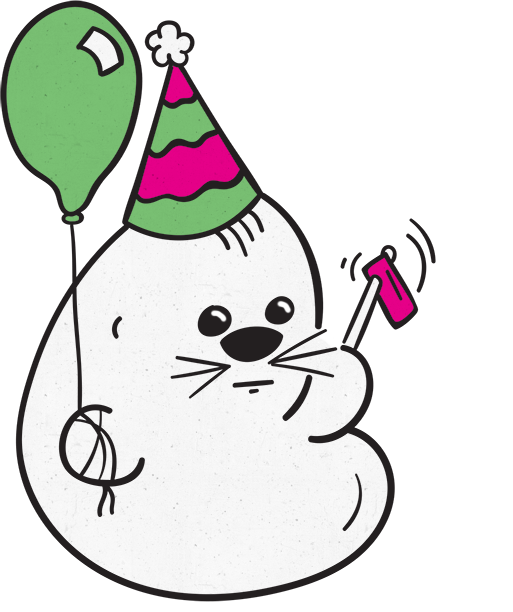 Hoover the Seal messages sticker-9