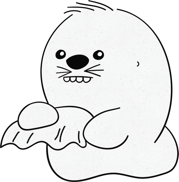 Hoover the Seal messages sticker-5