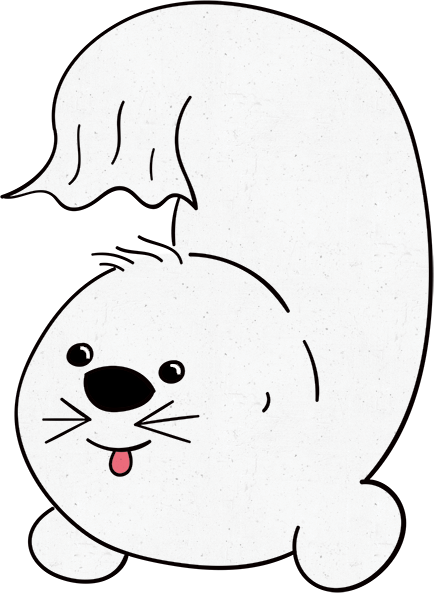 Hoover the Seal messages sticker-10