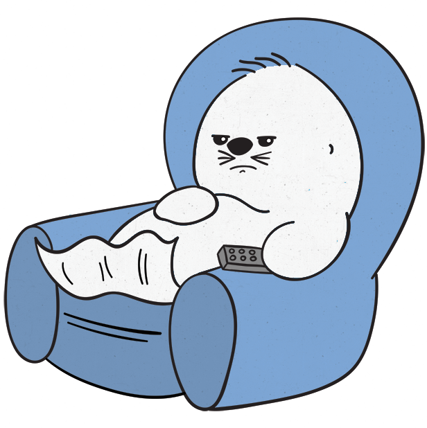 Hoover the Seal messages sticker-1