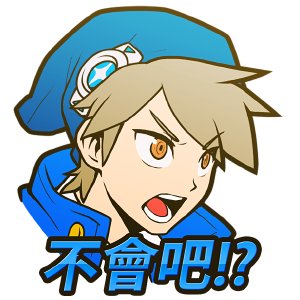 像素戰機貼圖 messages sticker-6