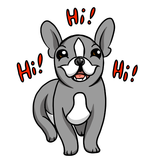 Mister Pugsley messages sticker-1