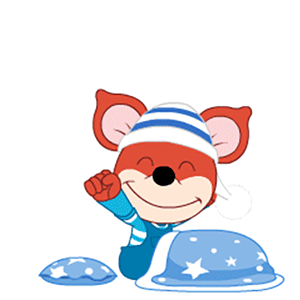 快乐红袋鼠 messages sticker-7