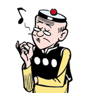 老夫子貼圖 messages sticker-1