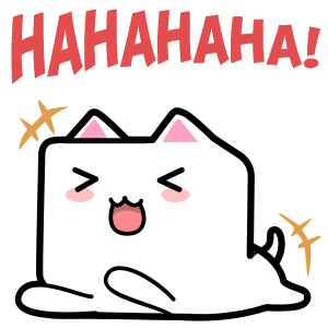 CubeCat Sticker Pack messages sticker-4