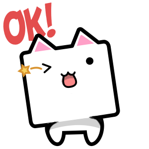 CubeCat Sticker Pack messages sticker-9