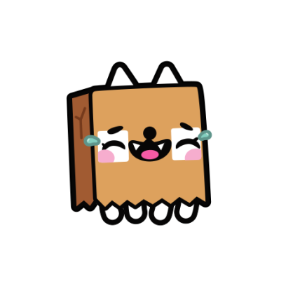 Toca Life Paper Bag Cat messages sticker-0