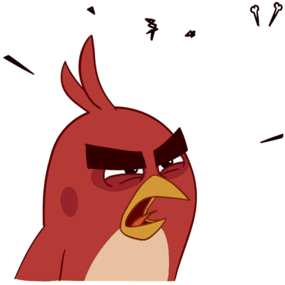 Angry Birds Stickers messages sticker-0