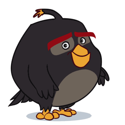 Angry Birds Stickers messages sticker-4