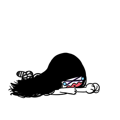 Bella, the adolescent ghost girl messages sticker-11