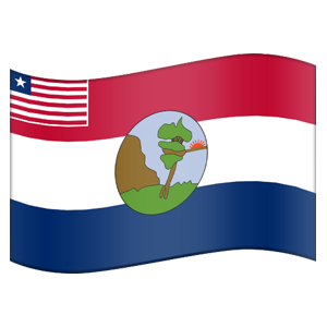 Liberian County Flag Stickers messages sticker-11