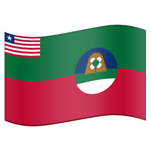 Liberian County Flag Stickers messages sticker-8