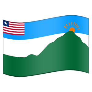 Liberian County Flag Stickers messages sticker-5
