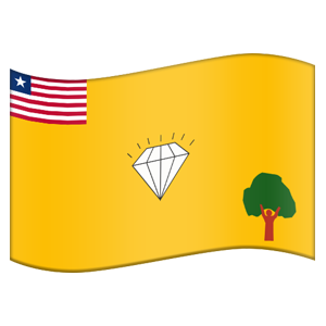 Liberian County Flag Stickers messages sticker-2