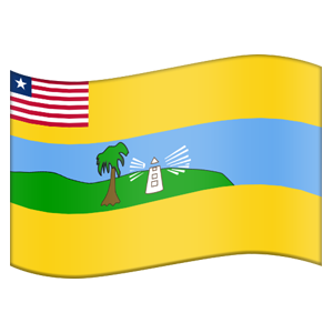 Liberian County Flag Stickers messages sticker-9