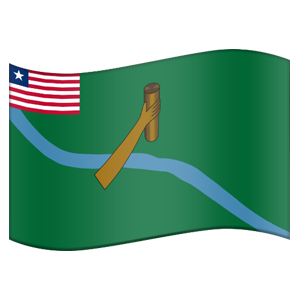 Liberian County Flag Stickers messages sticker-7