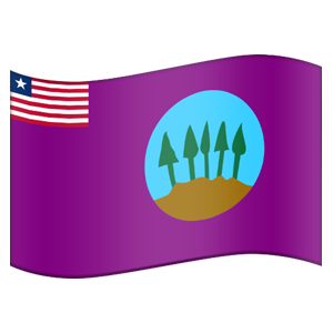 Liberian County Flag Stickers messages sticker-0