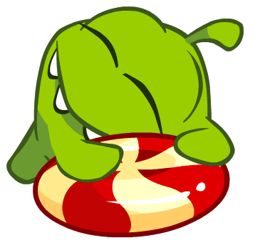 Om Nom Stickers messages sticker-7
