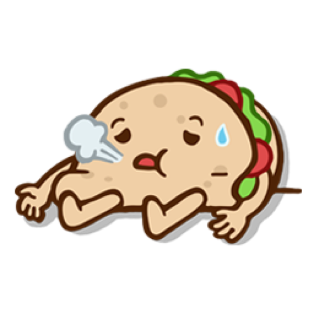 Silly Taco Sticker Pack messages sticker-7