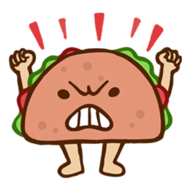 Silly Taco Sticker Pack messages sticker-2
