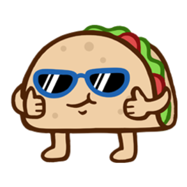 Silly Taco Sticker Pack messages sticker-0