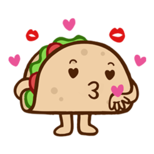 Silly Taco Sticker Pack messages sticker-5