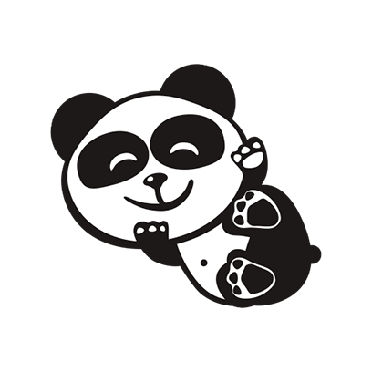 Happy Panda Stickers messages sticker-1
