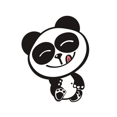 Happy Panda Stickers messages sticker-7