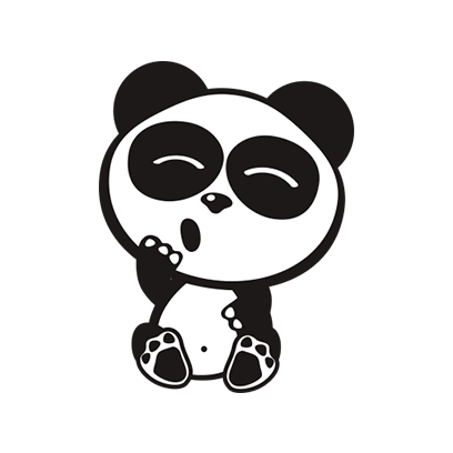 Happy Panda Stickers messages sticker-8