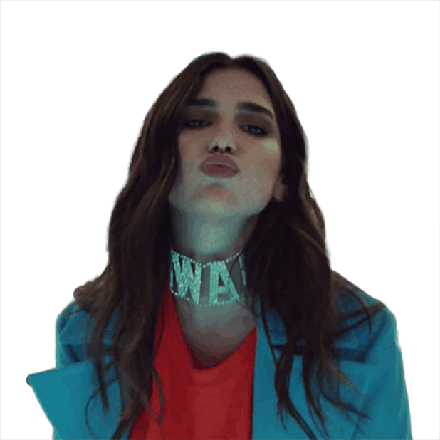 Dua Lipa Sticker Pack messages sticker-2