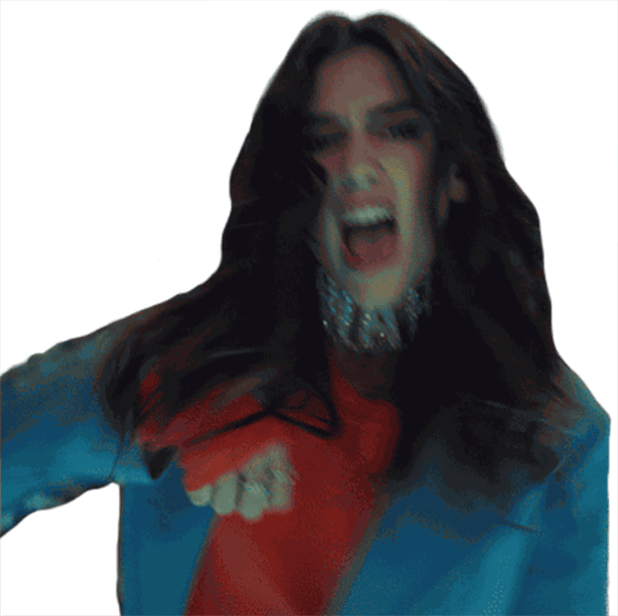 Dua Lipa Sticker Pack messages sticker-1
