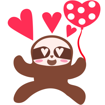 Sloth Halloween Domoji messages sticker-4
