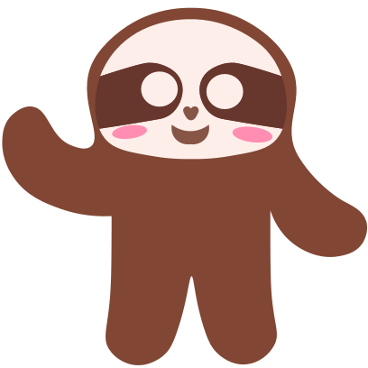 Sloth Halloween Domoji messages sticker-10