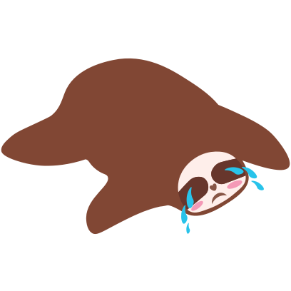 Sloth Halloween Domoji messages sticker-11
