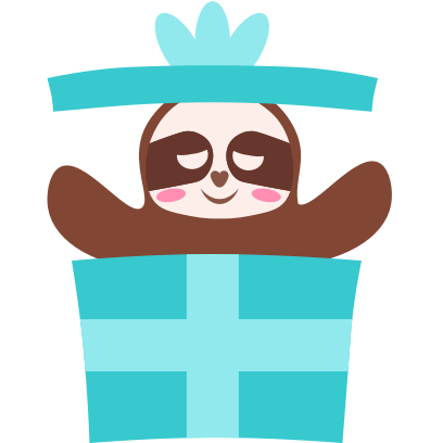 Sloth Halloween Domoji messages sticker-7