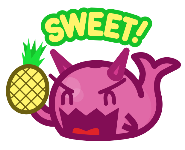 Kujira-chan x Geikatsu messages sticker-11
