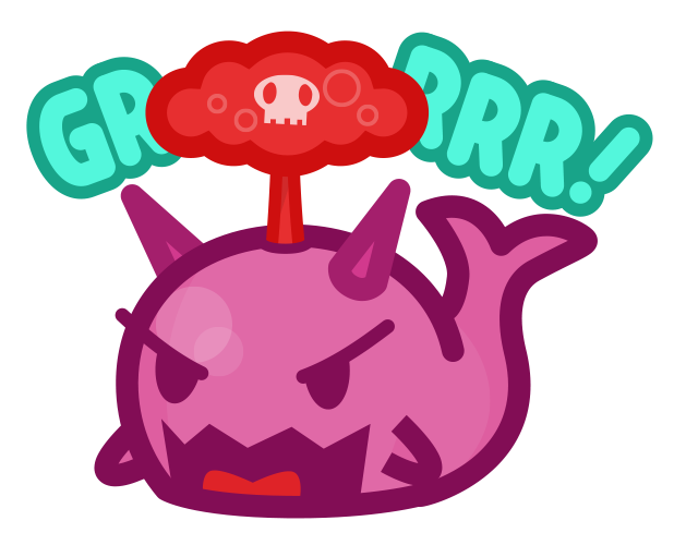Kujira-chan x Geikatsu messages sticker-2