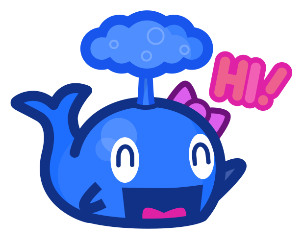 Kujira-chan x Geikatsu messages sticker-0