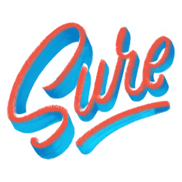 Small Talk: Hand Lettered Stickers messages sticker-1