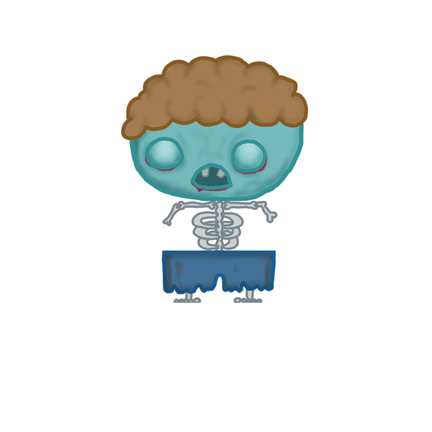 Teeny Zombies messages sticker-7