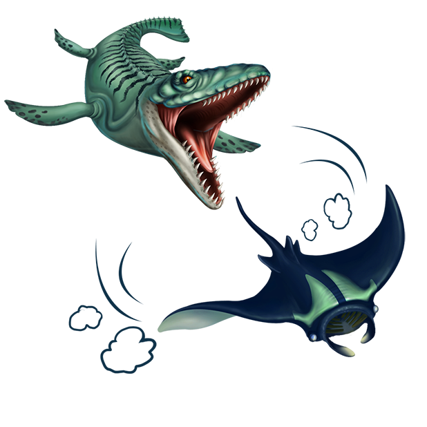 Dino Water World Stickers messages sticker-1