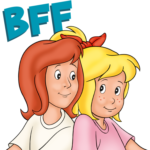 Bibi & Tina Pferdeabenteuer messages sticker-1