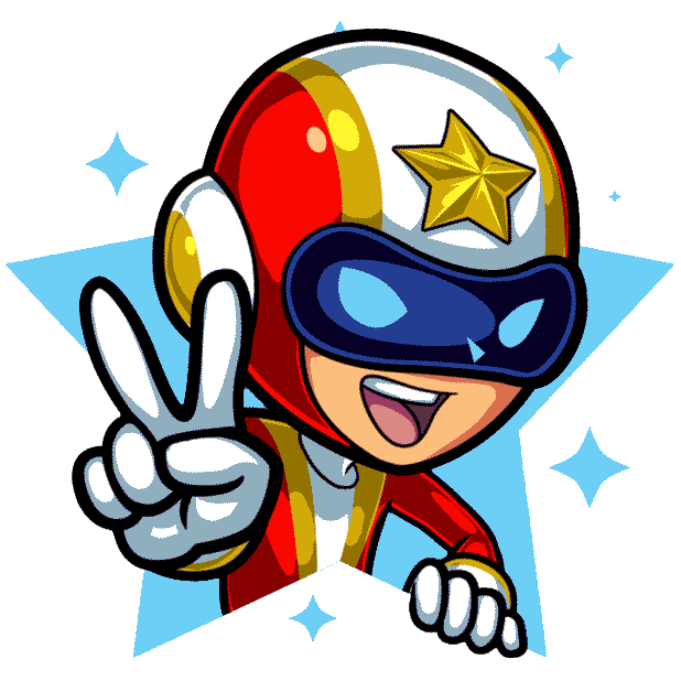 Run Run Super V Stickers messages sticker-0