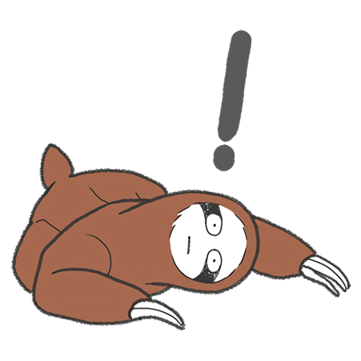 Sloth Slow and Cool Life messages sticker-0