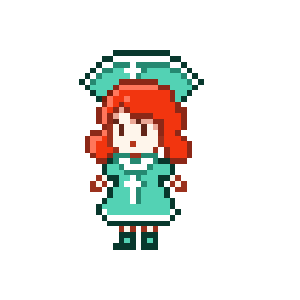 8bit dot rpg character messages sticker-5