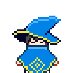 8bit dot rpg character messages sticker-11