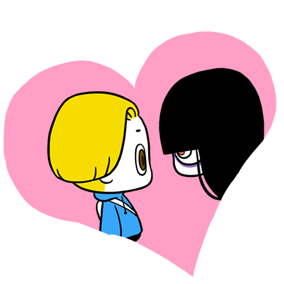 (Free) Bella, the adolescent ghost messages sticker-4